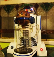 R2-D2 Custom Coffee Maker Doubles Up The Smiles