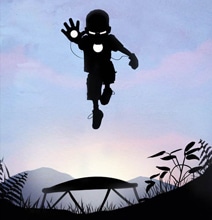 7 Amazing Silhouette Superhero Kids