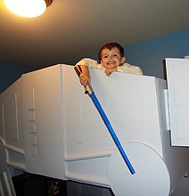 Epic Custom Made Star Wars AT-AT Bunk Bed
