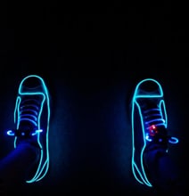 Neon Light Converse Sneakers Neon Light Converse Sneakers