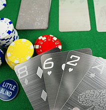 Stainless Steel Playing Cards For Card Sharks With Luxurious Taste Stainless Steel Playing Cards For Card Sharks With Luxurious Taste