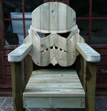 Stormtrooper Lawn Chair: Relax In Style This Summer