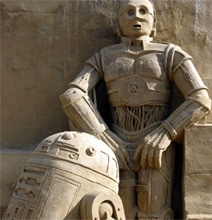 15 Super Geeky Sand Art Sculptures For Summer