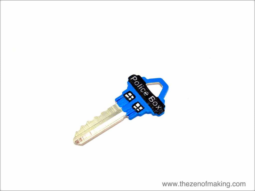 DIY-TARDIS-house-key