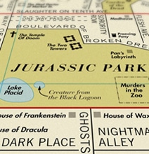 The Ultimate Vintage Style Map For Movie Lovers