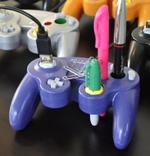 Video Game Controllers Upcycled Into Office Supplies