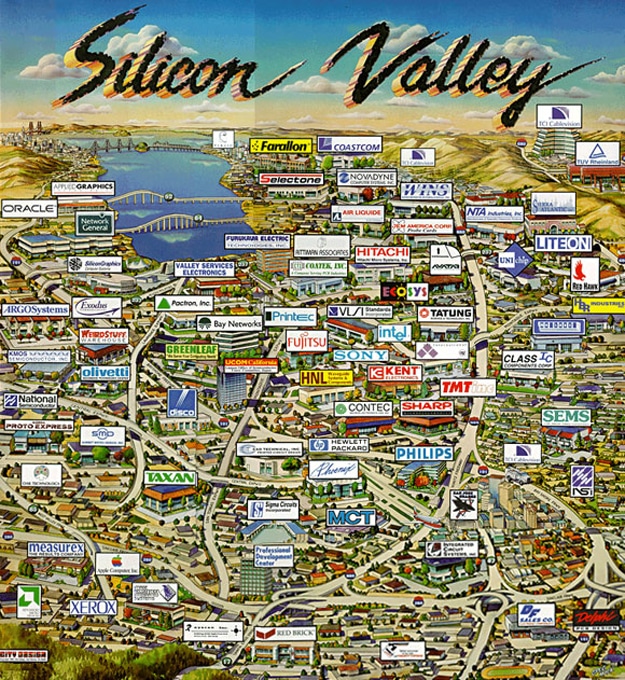 Silicon-Valley-Tech-Companies-Map