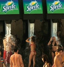 Sprite Showers: The Most Refreshing Ad Campaign On The Beach