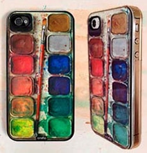 The Used Watercolor Set iPhone Case For The Artist In Your Life