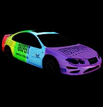 Glowing Car Paint Turns Our World Into A TRON Galaxy