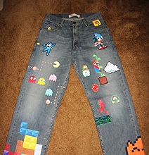 Retro Jeans Deliver The Ultimate Gaming Geek Fashion Retro Jeans Deliver The Ultimate Gaming Geek Fashion