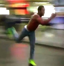 Super Moonwalk: Guy Defies The Laws Of Physics While Running Super Moonwalk: Guy Defies The Laws Of Physics While Running