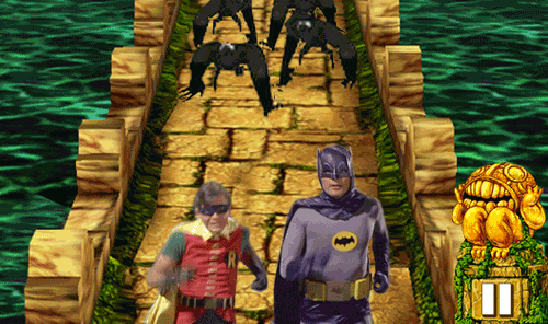 Batman and Robin Temple Run