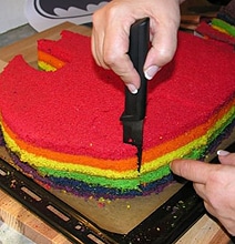 Best Rainbow-Colored Batman Cake Ever Baked