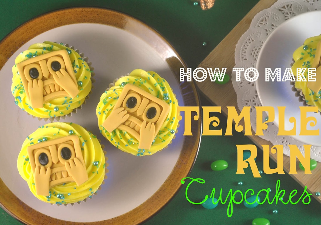 DIY Temple Run Game Cupcakes