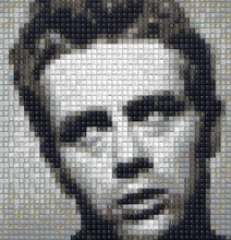Pixel Perfect Portraits Created From Old Keyboard Keys [12 Pics]