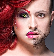 Drag Queens: Men’s Faces As Half Women & Half Men [13 Pics]