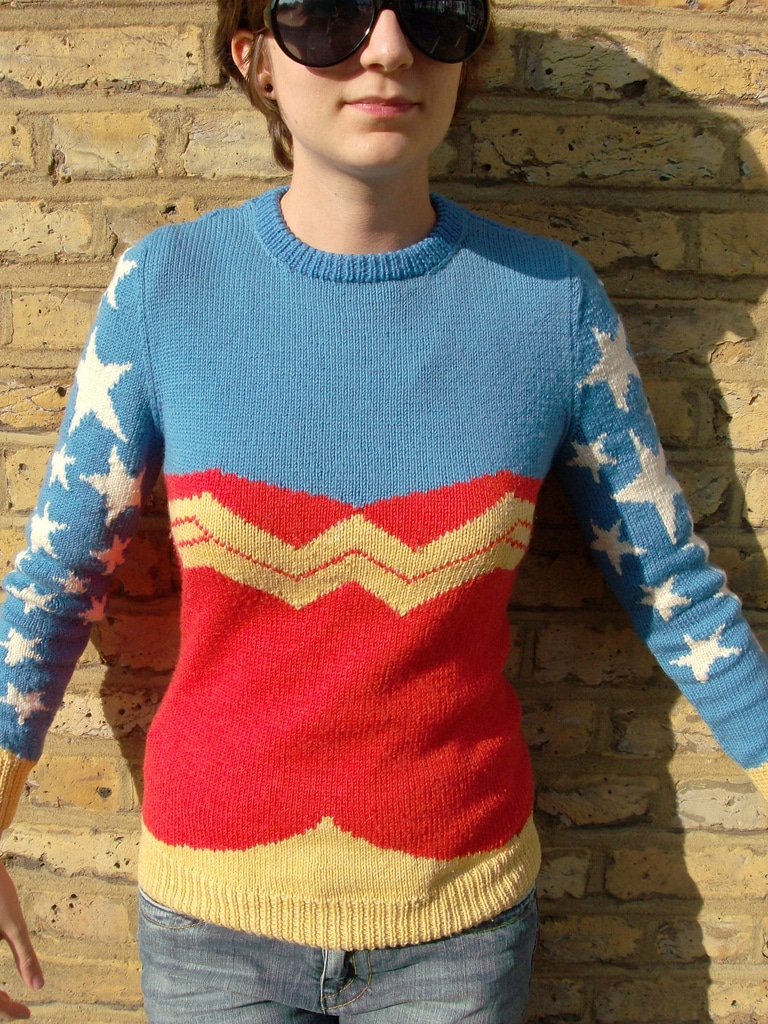 Retro-Wonder-Woman-Sweater