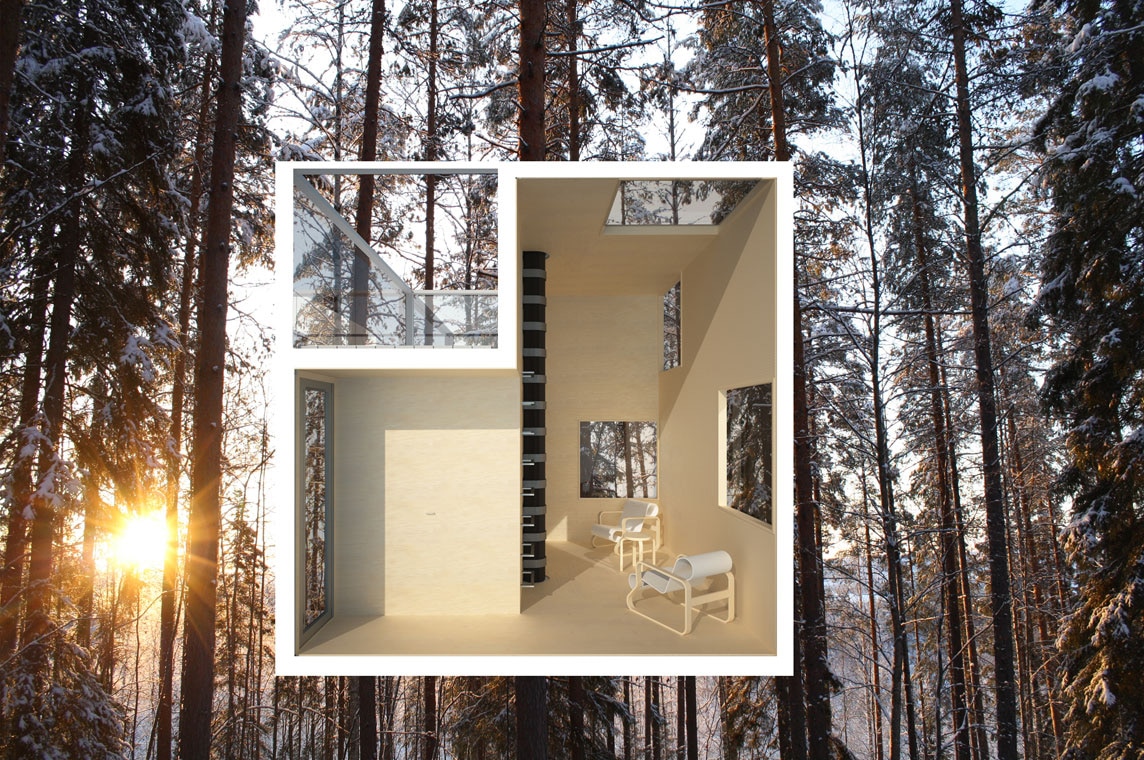 Sweden-Mirror-Treehouse-Design