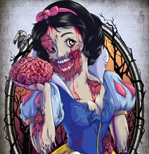 Zombified Disney Princesses Will Haunt Your Dreams