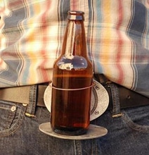 Geeky Belt Buckle Beer Holder: Never Lose Your Beer Again