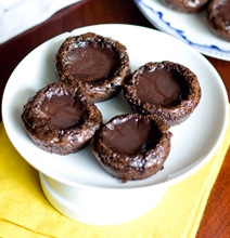 Drunk Brownies: Chocolate Brownie Pudding Vodka Shots