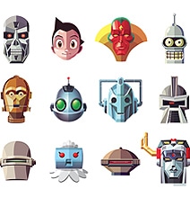Take A Break & Guess The Famous Robots [Chart]