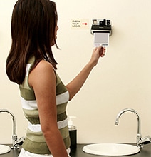See Yourself Instantly: The Polaroid Picture Bathroom Mirror