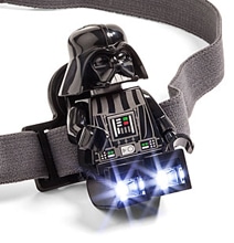 Darth Vader LEGO Headlamp Illuminates Your Path
