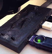 Han Solo Frozen In Carbonite Custom USB Hub Build Han Solo Frozen In Carbonite Custom USB Hub Build