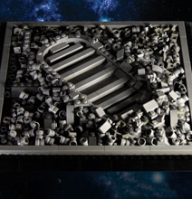 Moon Footprint LEGO Build Honors Neil Armstrong
