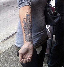 Photoshop Fan Tattoos Toolbar On Arm For Reality Photoshopping