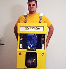 Playable Game Cosplay Pac-Man Costume Build