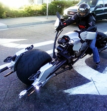 Speeder Bike Motorcycle Makes Star Wars A Reality Speeder Bike Motorcycle Makes Star Wars A Reality