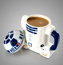 Star Wars R2-D2 Coffee Mug With Lid For The Caffeinated Geek
