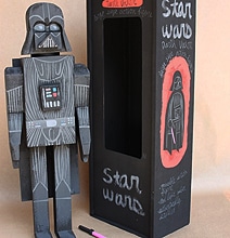 Wooden Figurines Of Star Wars Characters Surfaces Wooden Figurines Of Star Wars Characters Surfaces