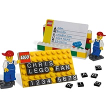 Custom Business Cards & Holder All In LEGO Custom Business Cards & Holder All In LEGO