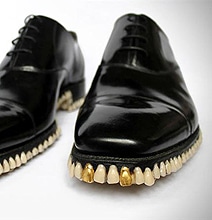 Horror Shoes Use Massive Amount Of Teeth For Soles Horror Shoes Use Massive Amount Of Teeth For Soles