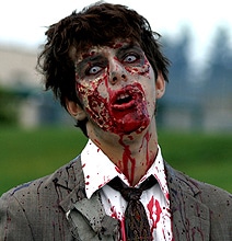 Braaaiiinsss! How To Draw A Cartoon Zombie [Chart]