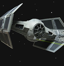 Interactive 3D Model Of Darth Vader’s Epic Tie Fighter Interactive 3D Model Of Darth Vader’s Epic Tie Fighter