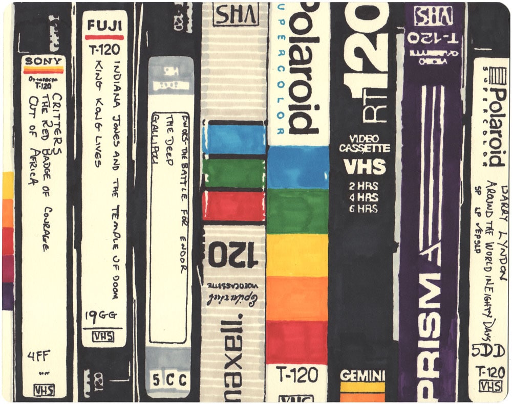 vhs-tapes-sharpie-drawings