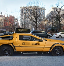 DeLorean Car Becomes The Taxi Of The Future