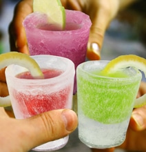 Ice Molds Party Glasses: The Glass Melts Away As You Sip Your Drink