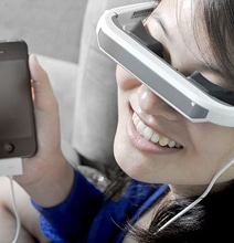 iPhone Glasses Enable A Virtual Personal Movie Screen iPhone Glasses Enable A Virtual Personal Movie Screen