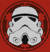 Decorative Star Wars Wall LEGO Mosaics For Sci-Fi Geeks