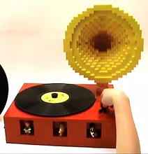 Working LEGO LP Player Is Not Your Usual Record Player