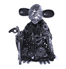 Recycled Metal Yoda Turns Scrap Into Collectibles Recycled Metal Yoda Turns Scrap Into Collectibles