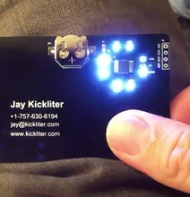 Touch-Interactive Business Card Puts You In The Spotlight