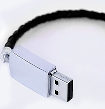 Leather USB Bracelet: Take Your Special Memories With You