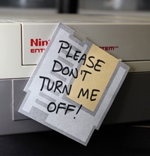 Creative Post-It Notes Now As Nintendo NES Cartridges